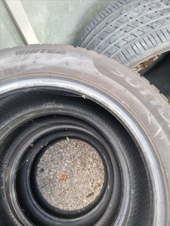  215/5517" újszerű Pirelli Sottozero 3 téli gumi 4db  6. kép