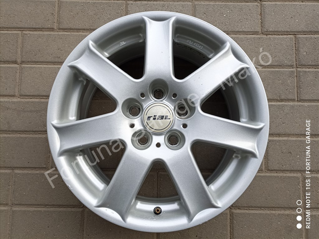 5x112 16" Rial Flair használt alufelni garnitúra 6. kép