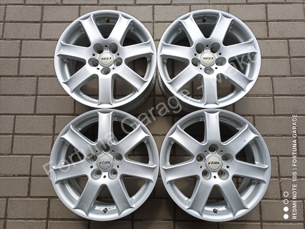 5x112 16" Rial Flair használt alufelni garnitúra 1. kép