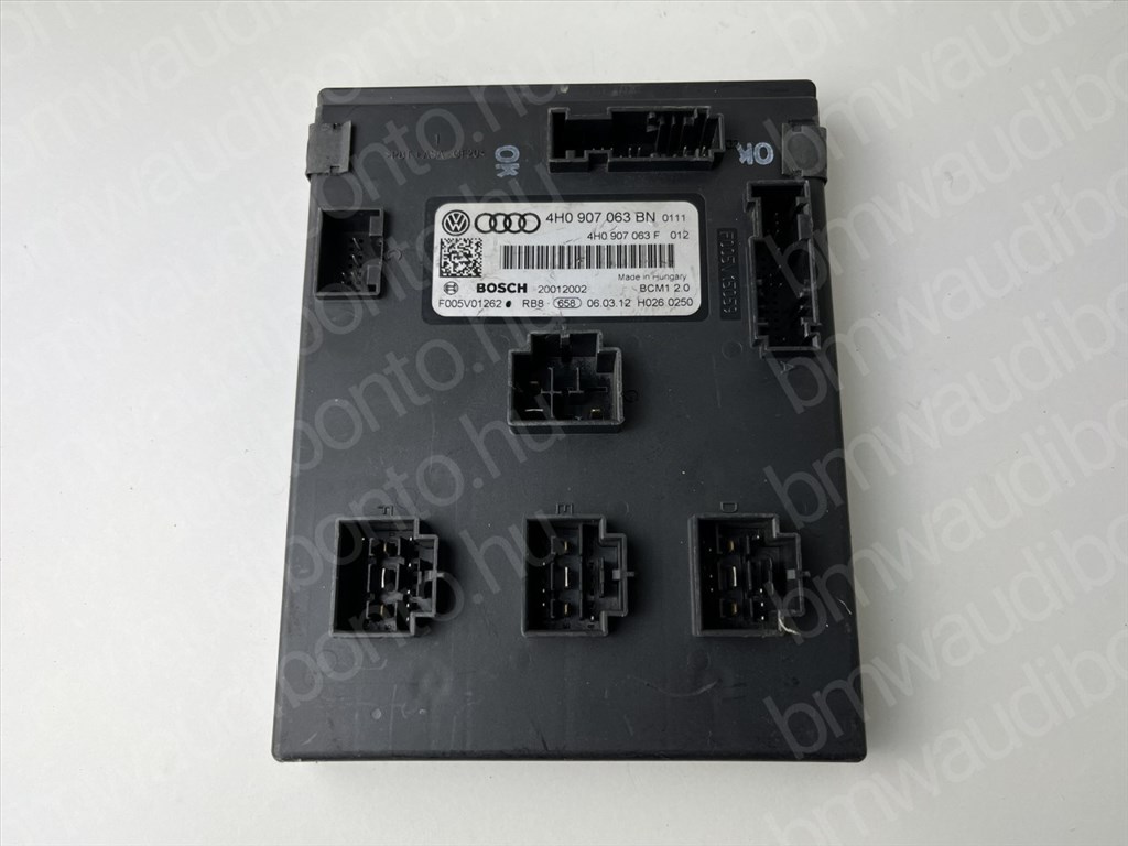 AUDI A6 C7 (4G2, 4GC) Komfort vezérlőegység/modul (4H0907063BN) 1. kép
