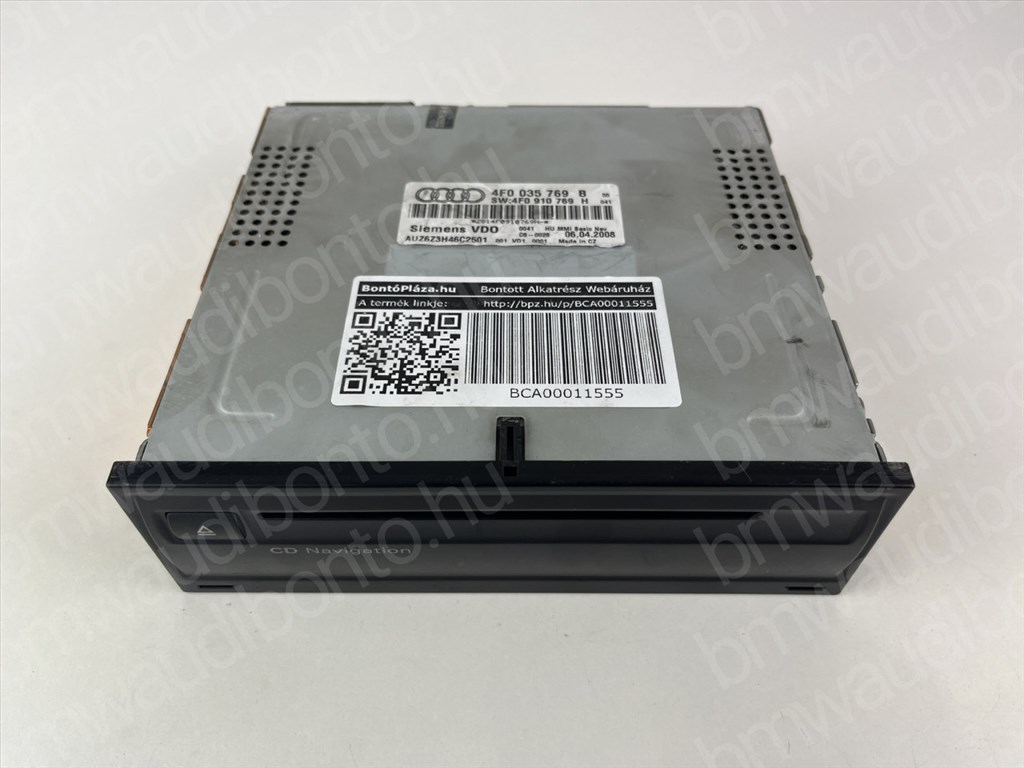 AUDI A6 C6 (4F2) Navigációs fejegység (4F0035769B) 3. kép