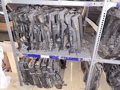 Citroën és Peugeot homlokfal hűtőkeret