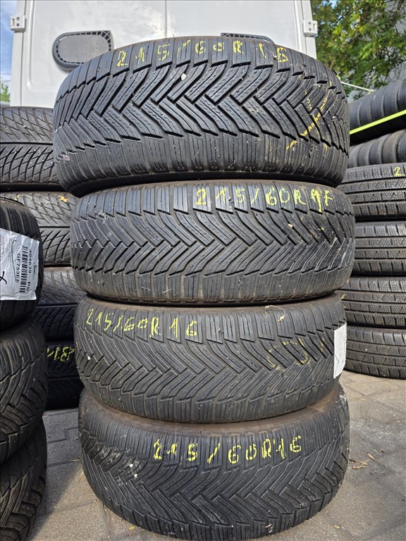  215/6016" újszerű Michelin alpin 6 téli gumi  1. kép