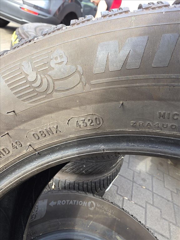  215/6016" újszerű Michelin alpin 6 téli gumi  3. kép