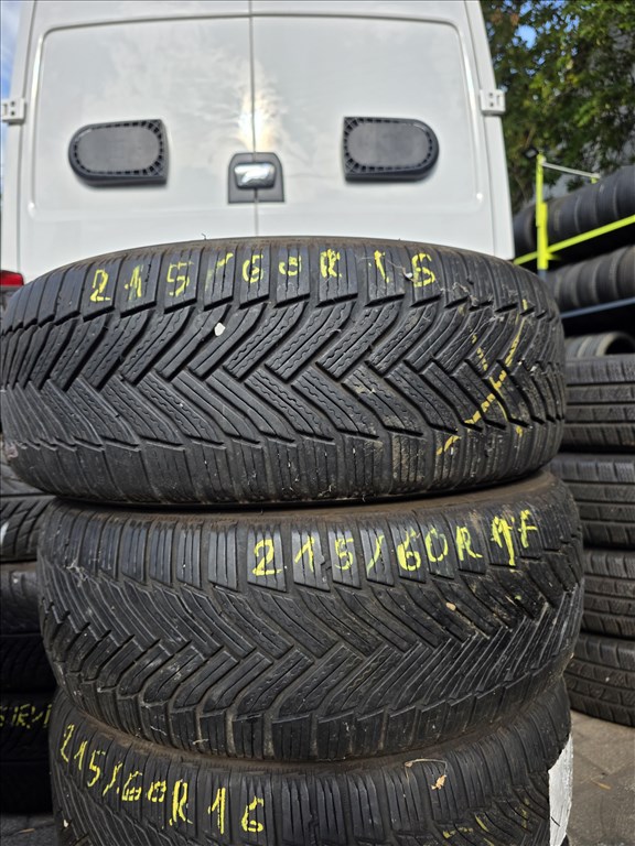  215/6016" újszerű Michelin alpin 6 téli gumi  4. kép