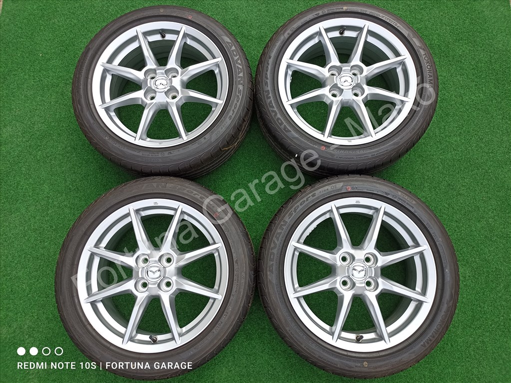 4x100 16" Mazda újszerű nyári kerékgarnitúra 2. kép