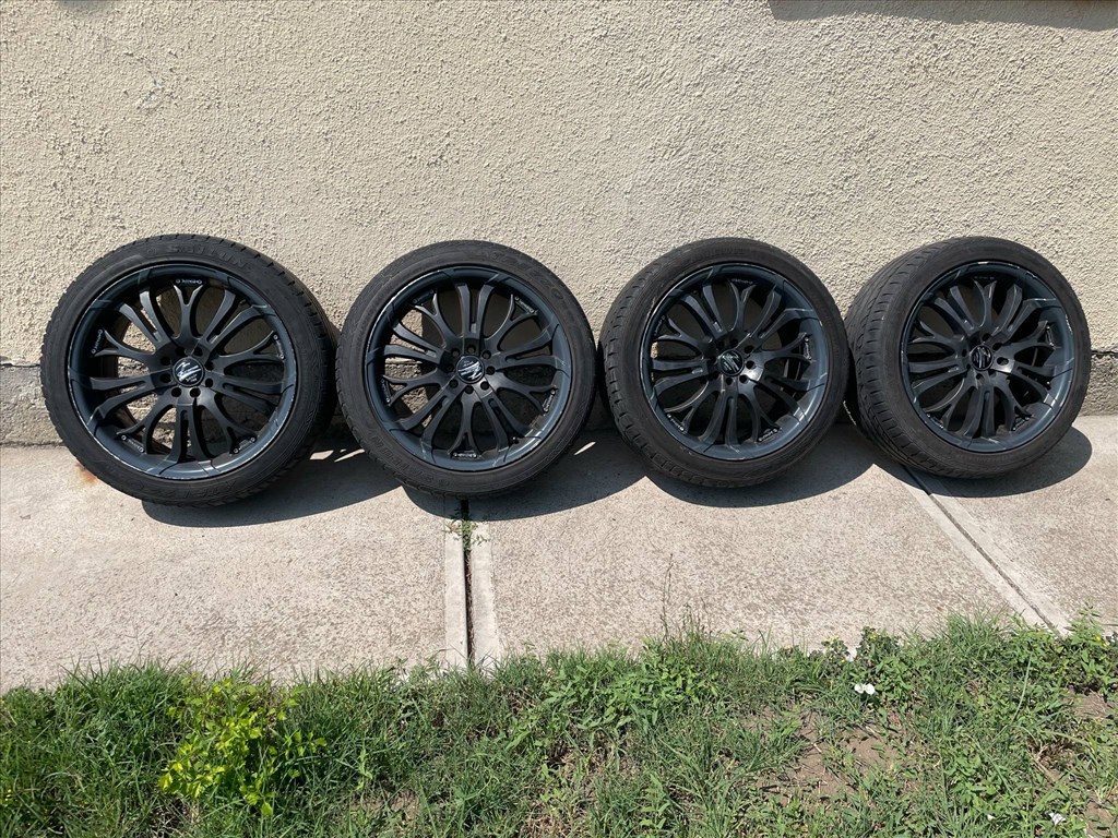 18-as Barracuda alufelni nyári gumival 225/45 R18 4X100 4X108 1. kép