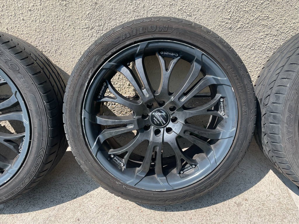 18-as Barracuda alufelni nyári gumival 225/45 R18 4X100 4X108 4. kép