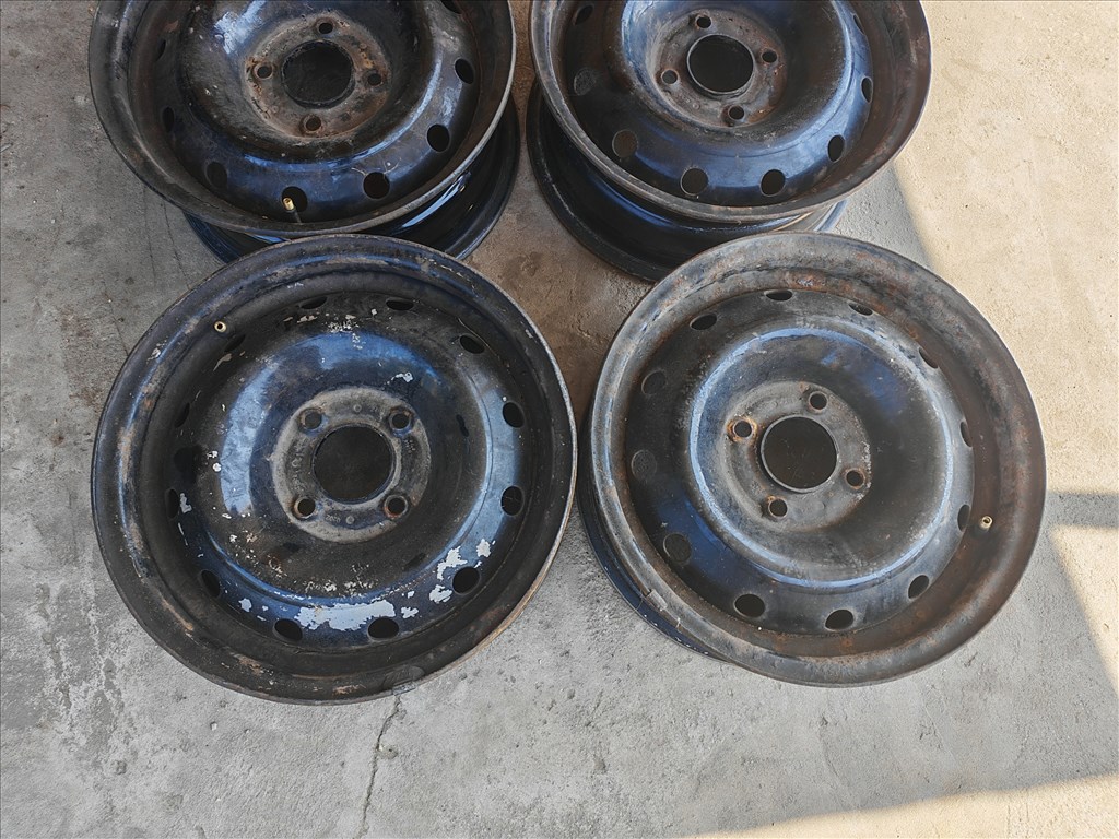 14" 4x108 Citroen, Peugeot lemezfelni szett! 2. kép