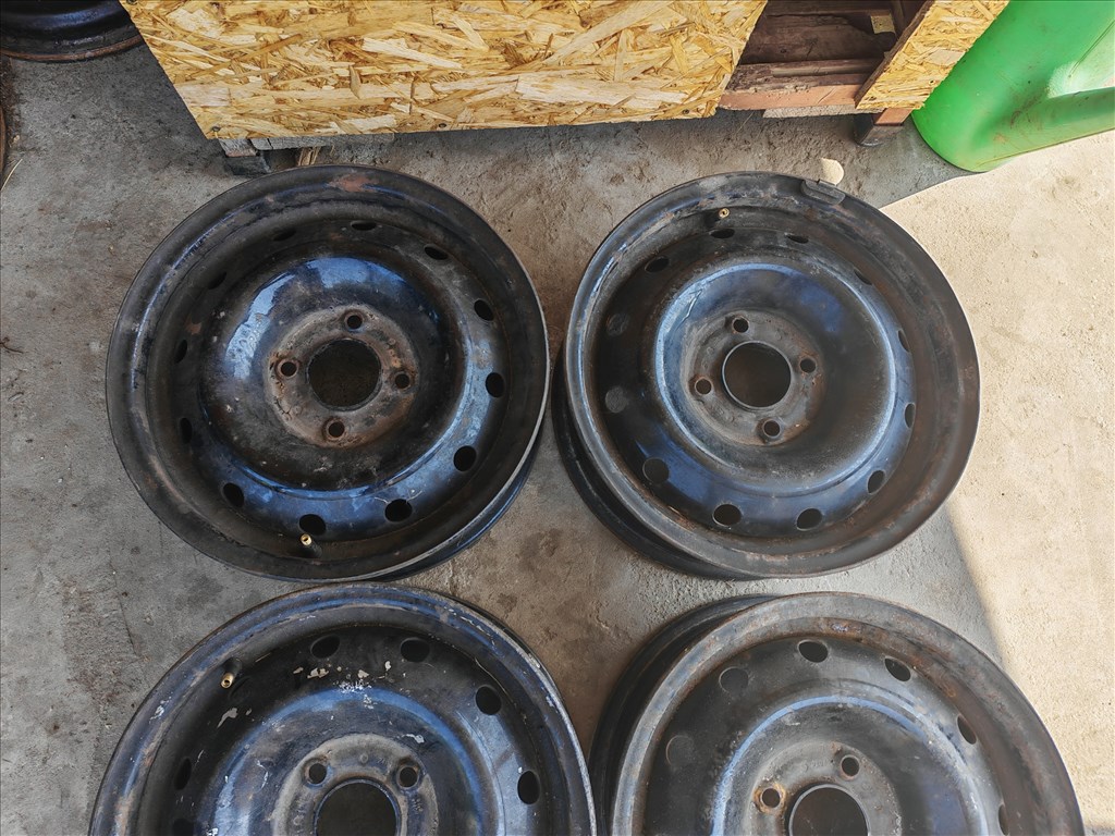 14" 4x108 Citroen, Peugeot lemezfelni szett! 3. kép