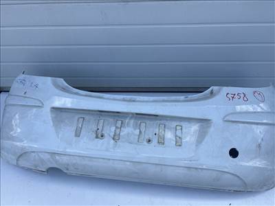 12736 Opel Corsa D Hátsó Lökhárító Fehér 3 ajtós 13179893