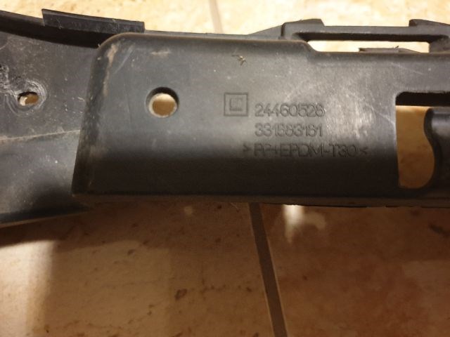 Opel Astra H GTC Lökhárító tartó hátsó középső  24460528 3. kép