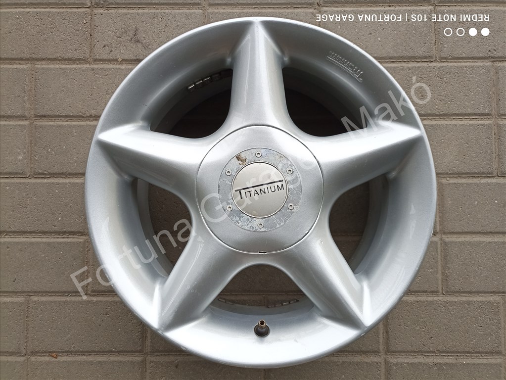 4x100 / 4x114,3 15" Titanium használt alufelni garnitúra 4. kép