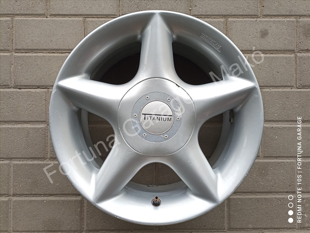 4x100 / 4x114,3 15" Titanium használt alufelni garnitúra 5. kép