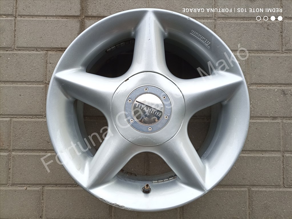 4x100 / 4x114,3 15" Titanium használt alufelni garnitúra 6. kép