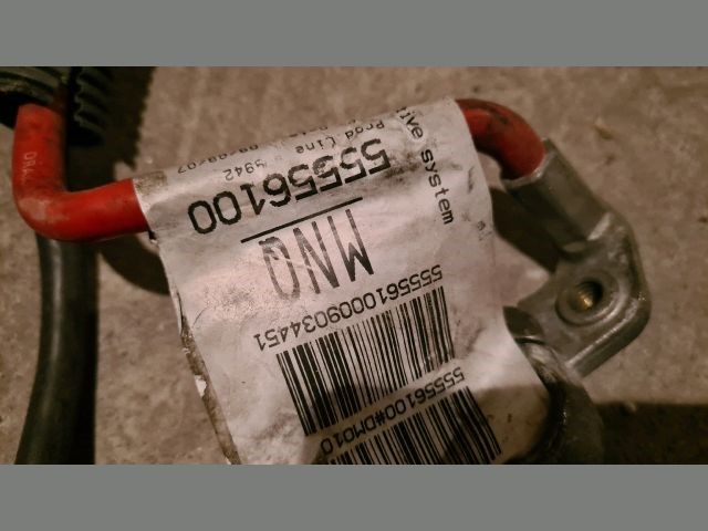 Opel Corsa D 1.3 CDTI Akkumulátor kábelköteg Z13dth Z13dtj  55556100 3. kép