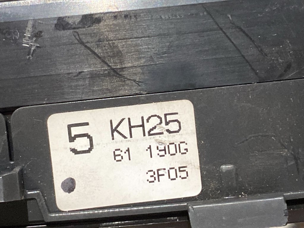 MAZDA CX-5 KE, GH Fűtéskapcsoló (digit klímás) 5. kép