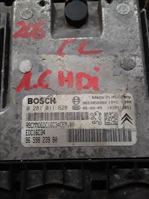 Peugeot 206 CC 1.6 HDI ECU BSI Szett 9659823980