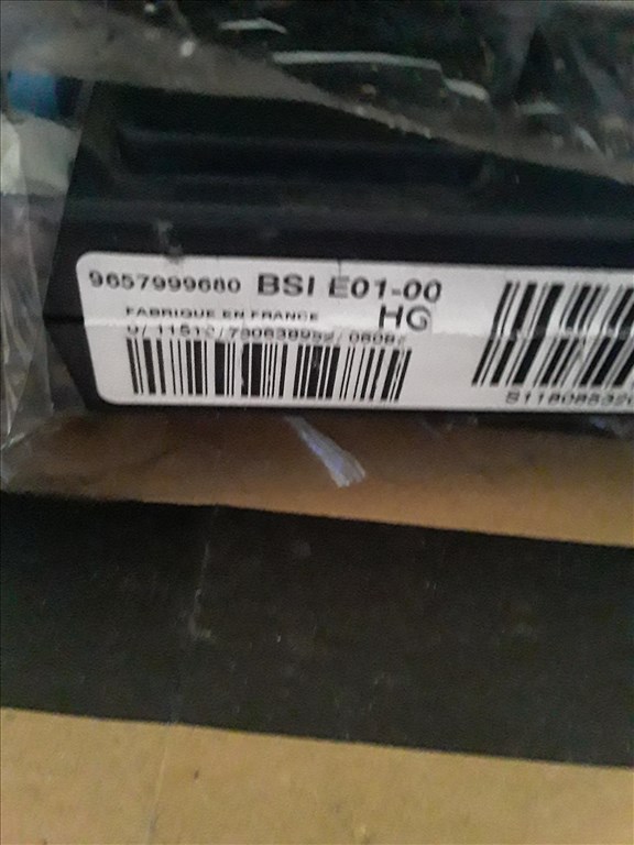 Peugeot 206 CC 1.6 HDI ECU BSI Szett 9659823980 3. kép