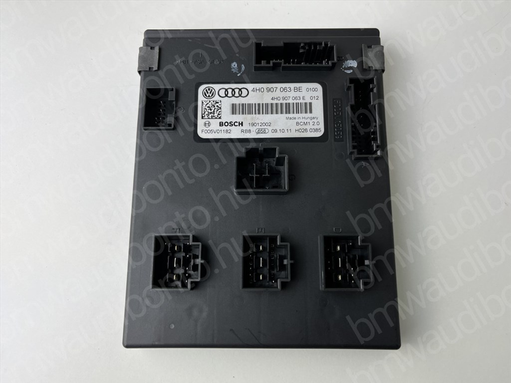 AUDI A6 C7 (4G2, 4GC) Komfort vezérlőegység/modul (4H0907063BE) 1. kép