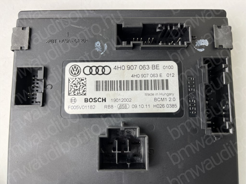 AUDI A6 C7 (4G2, 4GC) Komfort vezérlőegység/modul (4H0907063BE) 2. kép