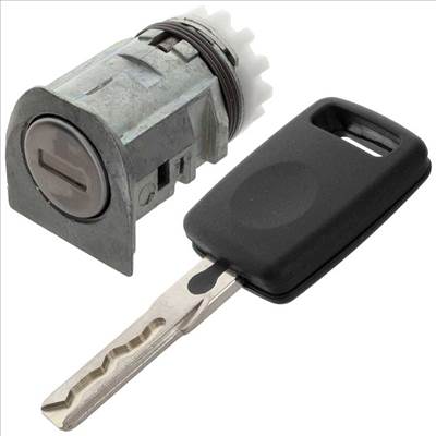 Audi A6 C6 bal első ajtózár zárbetét (kulccsal) 2004–2008