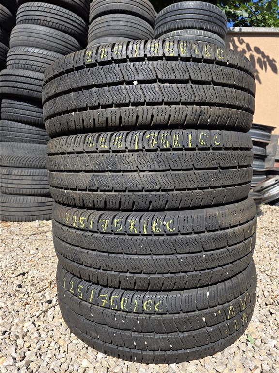  225/7516" C újszerű Barum snovanis 3  téli gumi  1. kép