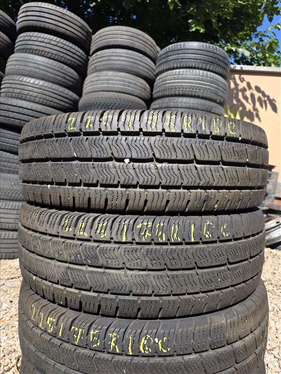  225/7516" C újszerű Barum snovanis 3  téli gumi  3. kép