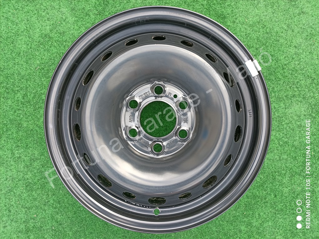 6x120 16" Ford Transit Custom újszerű lemezfelni garnitúra 2. kép