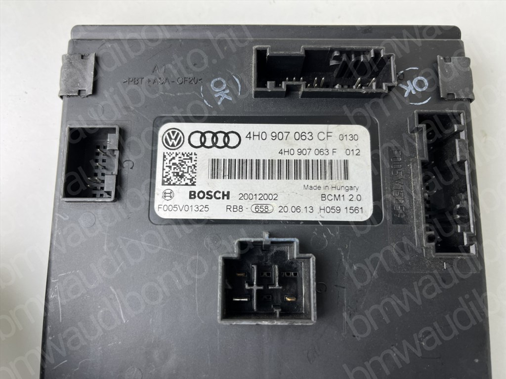 AUDI A6 C7 (4G2, 4GC) Komfort vezérlőegység/modul (4H0907063CF) 2. kép