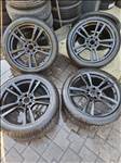 5x120 lyukosztású 20" használt alufelni, rajta 275/40 használt Pirelli téli gumi