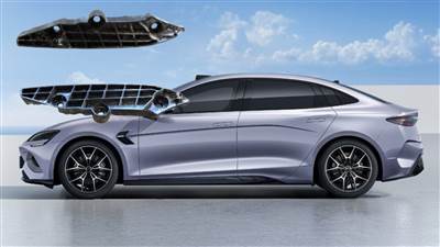 BYD Seal lökhárító betét, lökhárító tartó