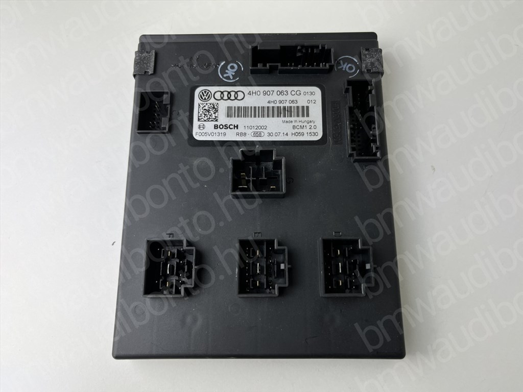 AUDI A6 C7 (4G2, 4GC) Komfort vezérlőegység/modul (4H0907063CG, 4H0907063BP) 1. kép