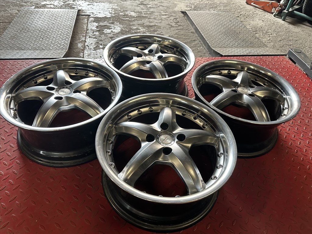  HRS 4x100 ET40 7x16" használt alufelni garnitúra 2. kép