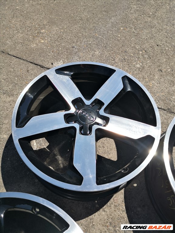 5x112 18 Gyári Audi polír alufelni 188000ft a 4db/136/ 1. kép
