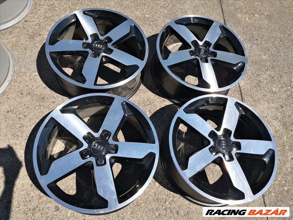 5x112 18 Gyári Audi polír alufelni 188000ft a 4db/136/ 5. kép