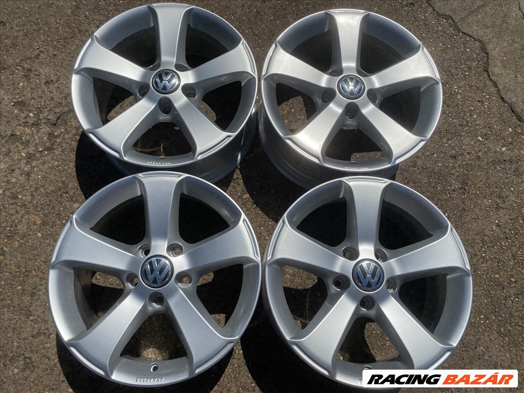 4db gyári 16" VW Sharan - Tiguan alufelni. (4011) 1. kép