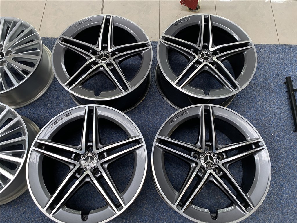 (3625) Mercedes 19 gyári alufelni felni, 5x112, AMG, CLA 43 3. kép