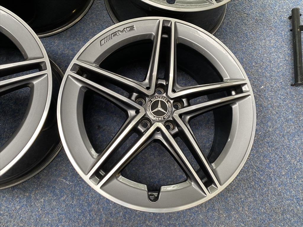 (3625) Mercedes 19 gyári alufelni felni, 5x112, AMG, CLA 43 4. kép