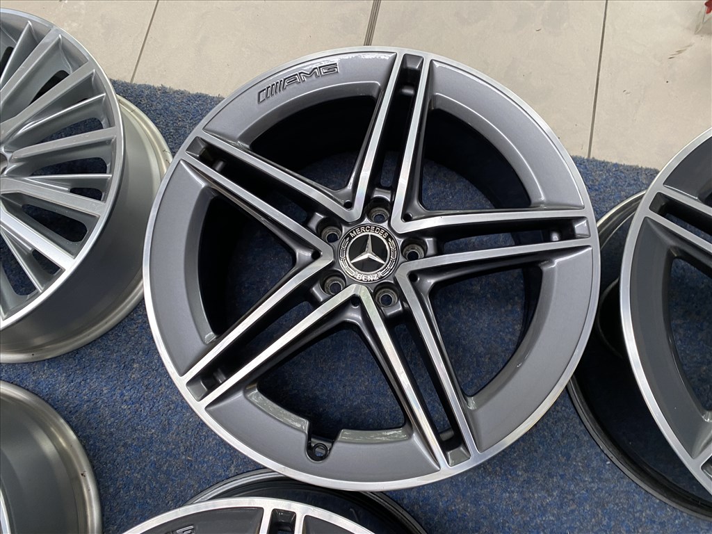(3625) Mercedes 19 gyári alufelni felni, 5x112, AMG, CLA 43 7. kép