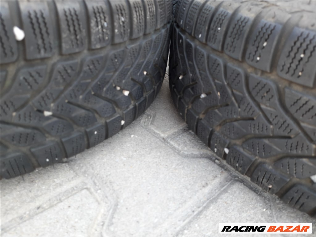 5x114.3 lyukosztású 15" használt (gyári felni) lemezfelni, rajta 185/65 használt téli gumi sxx4 4. kép