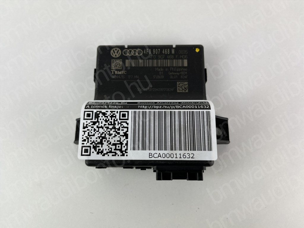 AUDI A6 C6 (4F2) Gateway elektronika (4F0907468M) 3. kép