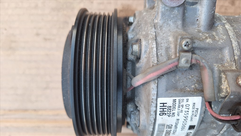 Opel Astra K B16DTE klímakompresszor 39034464 3. kép