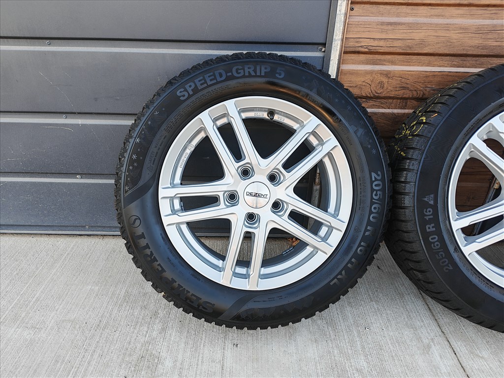 16" 5x112 Dezent alufelni szett téligumikkal! 1. kép