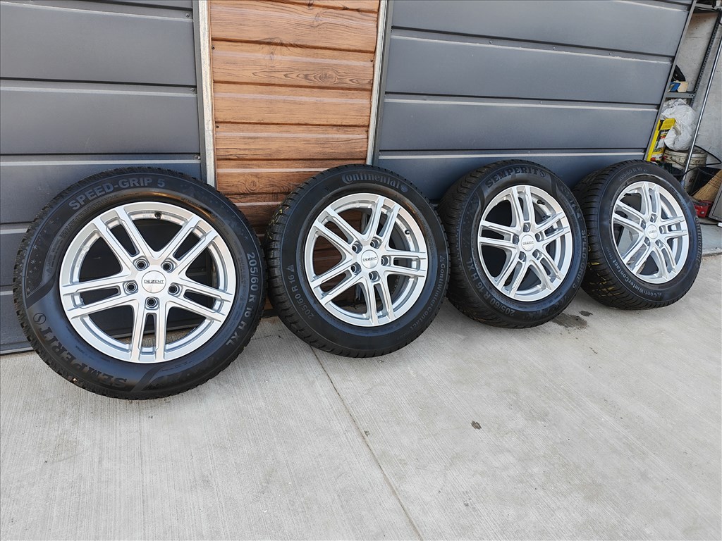 16" 5x112 Dezent alufelni szett téligumikkal! 2. kép