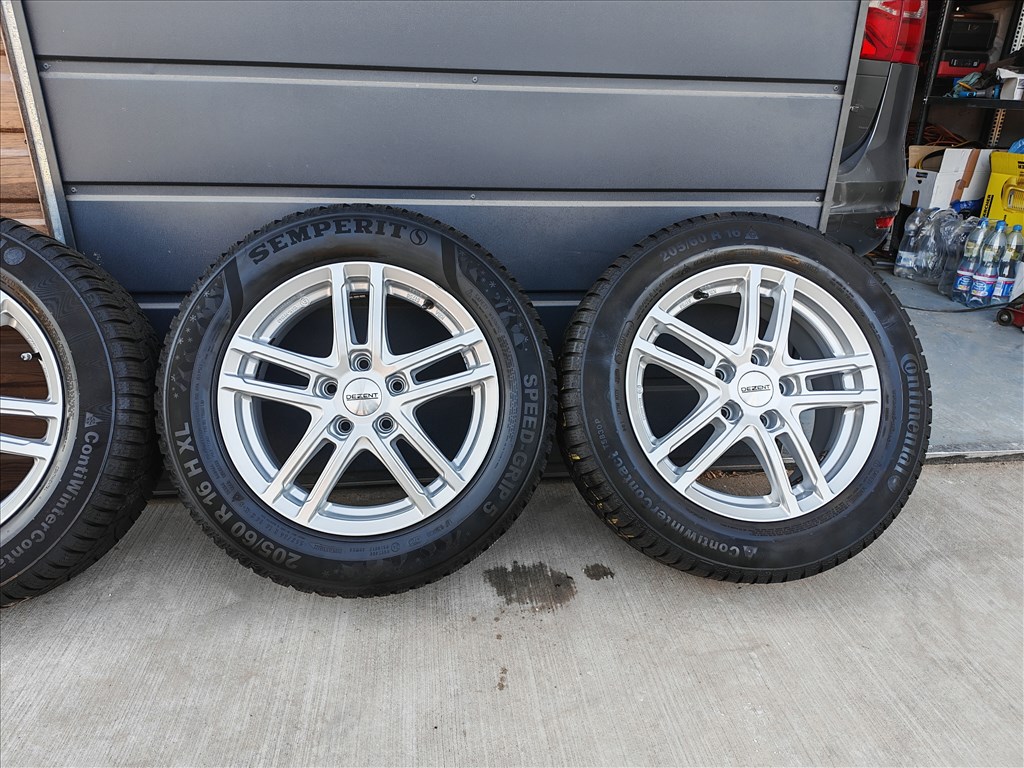 16" 5x112 Dezent alufelni szett téligumikkal! 4. kép