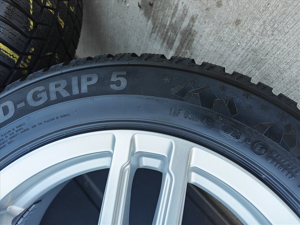 16" 5x112 Dezent alufelni szett téligumikkal! 11. kép