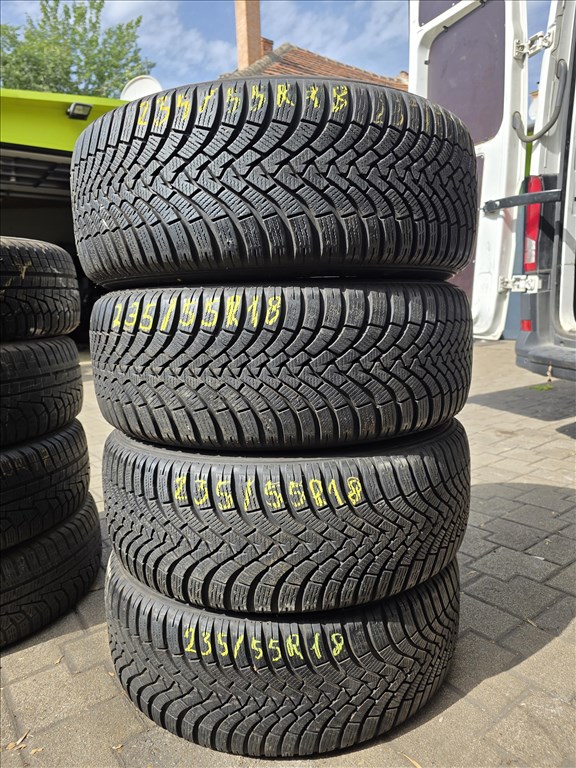  235/5518" újszerű Falken eurowinter hs01  téli gumi  1. kép