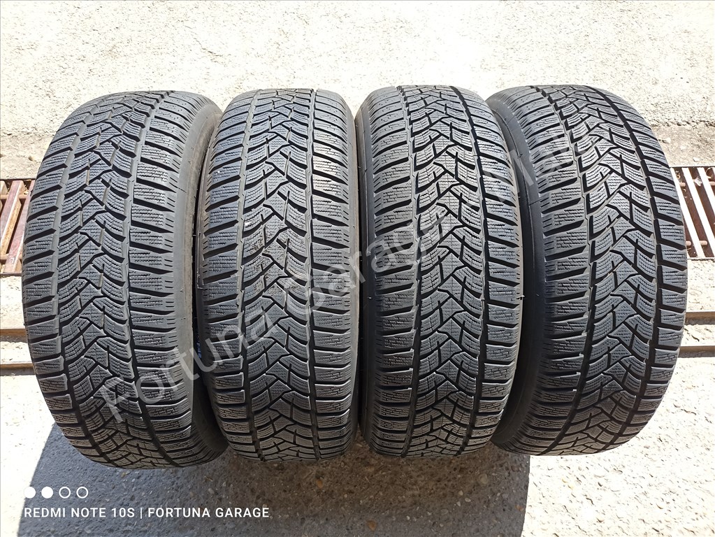 215/65 R16" Dunlop használt téli garnitúra 1. kép