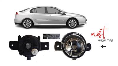 Renault Laguna II bal első gyári ködlámpa  e13022557 190916b